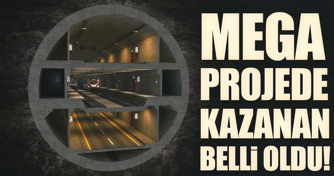 '3 Katlı Büyük İstanbul Tüneli Projesi' ihalesinin kazananı belli oldu
