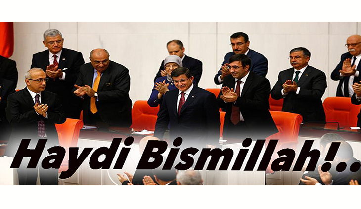 2. Davutoğlu Kabinesi'ne firesiz güvenoyu..