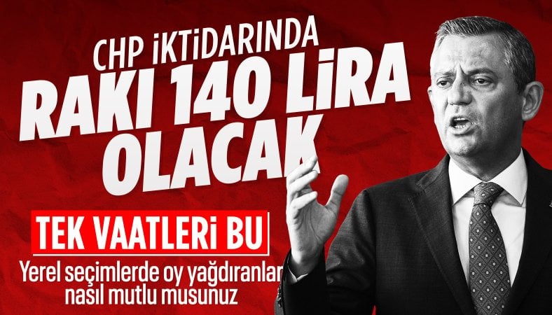 CHP'nin rakıda indirim vaadi gündem oldu!