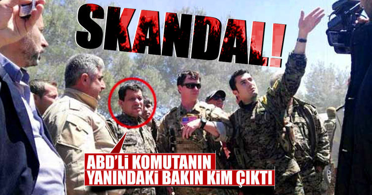 ABD'li komutan PKK'lılarla yanyana!..