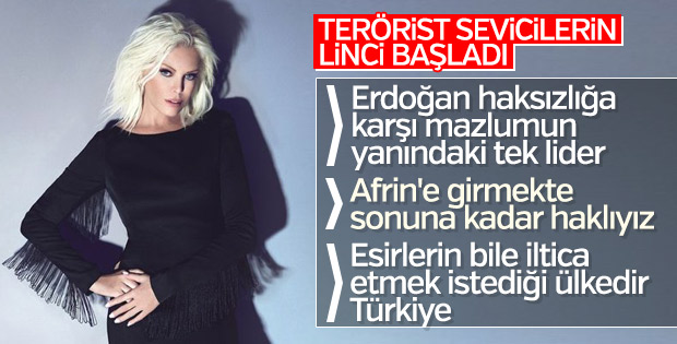 Ajda Pekkan: Erdoğan her zaman mazlumun yanında...