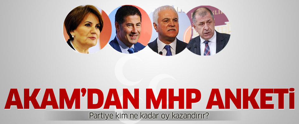 İşte en son MHP anketi: Partiye kim ne kadar kazandırır?