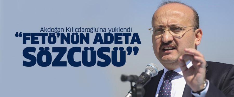 Akdoğan Kılıçdaroğlu'na yüklendi