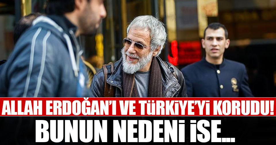 Yusuf İslam: “Allah, Türkiye'yi ve Erdoğan'ı korudu”