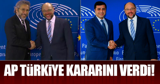 Avrupa Parlamentosu'ndan Türkiye kararı!