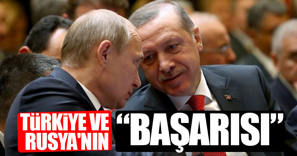 "Astana Rusya ve Türkiye'nin başarısı"