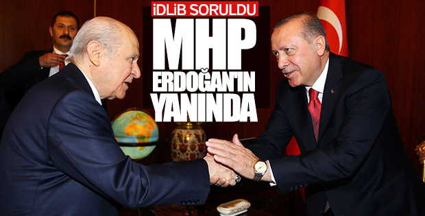 ''MHP, Cumhurbaşkanımızın yanındadır''