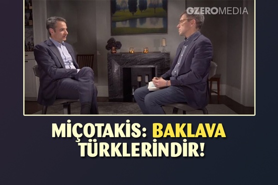 Yunan Başbakan Miçotokis: ''Baklava Türklerindir!..''