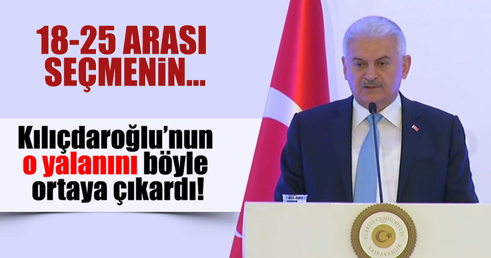 Başbakan, Kılıçdaroğlu’nun o yalanını böyle ortaya çıkardı!