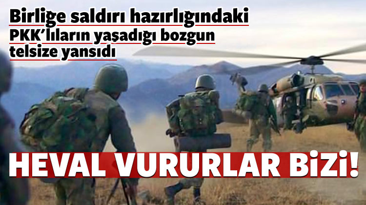 Birliğe saldırı hazırlığındaki 2 PKK'lı öldürüldü..