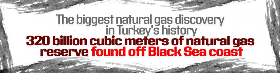 Erdoğan announces Turkey finds 320 billion cubic meters of gas reserve