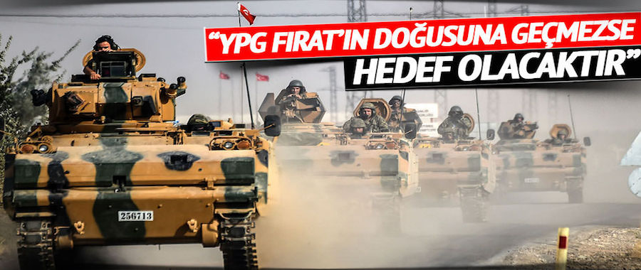 Çavuşoğlu: YPG, Fırat'ın doğusuna geçmeli, yoksa hedef olacak