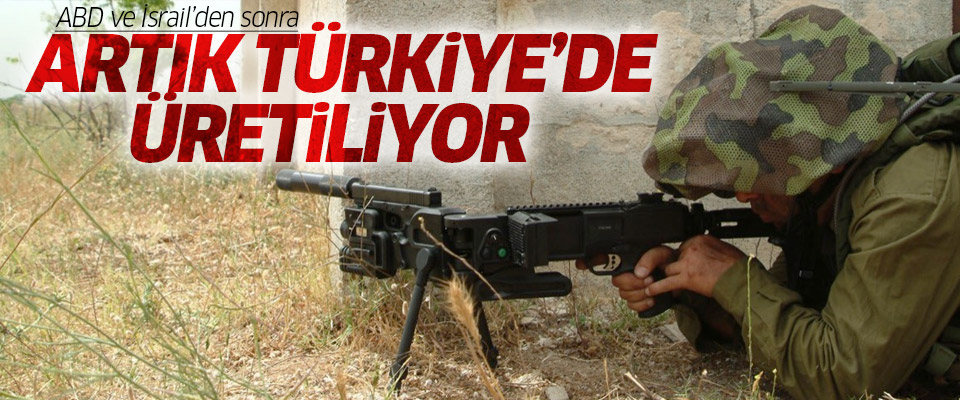 'Cornershot' silahlar Türkiye'de üretilecek