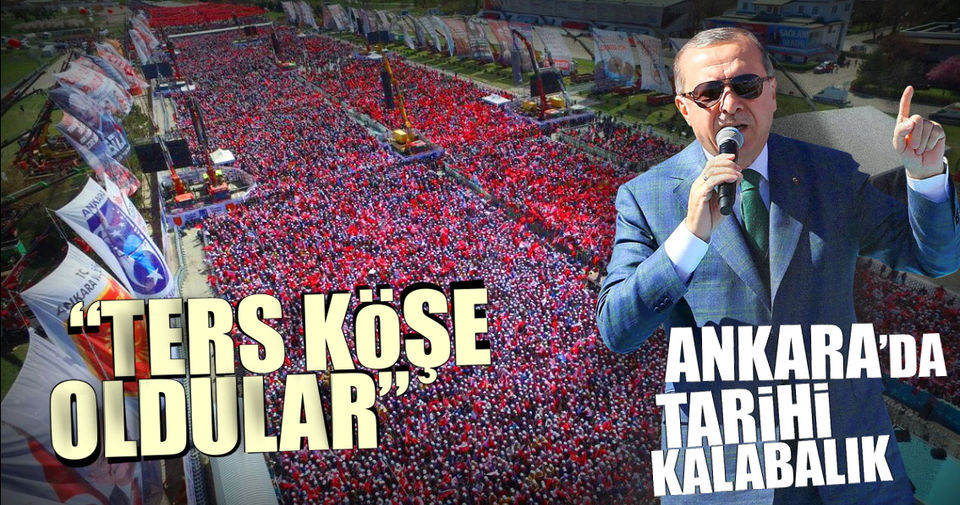 Ankara'da tarihi gün!.. Cumhurbaşkanı Erdoğan: Ters köşe oldular!