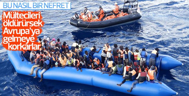 Danimarkalı vekil: Göçmenlerin teknesine ateş açılmalı