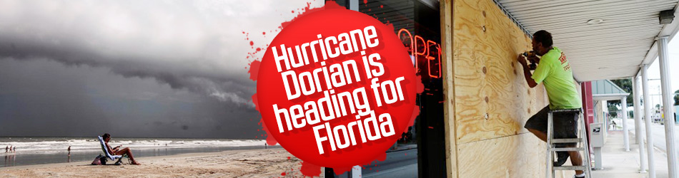 Hurricane Dorian heading US
