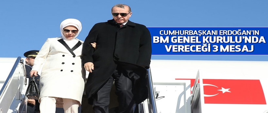 Erdoğan 19 Eylül'de ABD'ye gidiyor