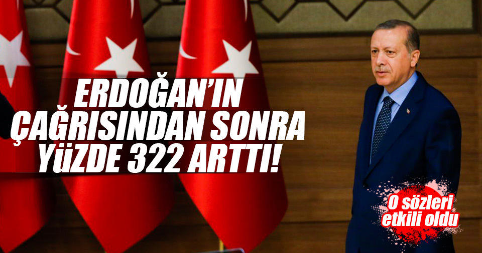 Erdoğan çağrı yaptı altın yüzde 332 arttı..
