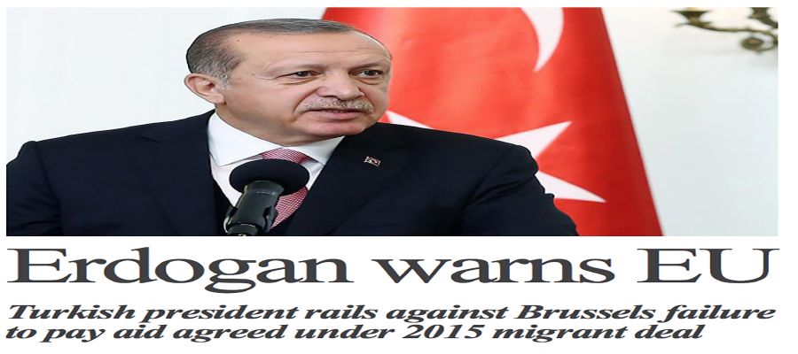 Erdogan renews call for EU decision on accession