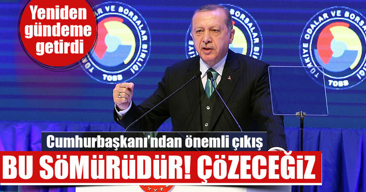 Erdoğan: Faiz sömürüdür, bu işi çözeceğiz