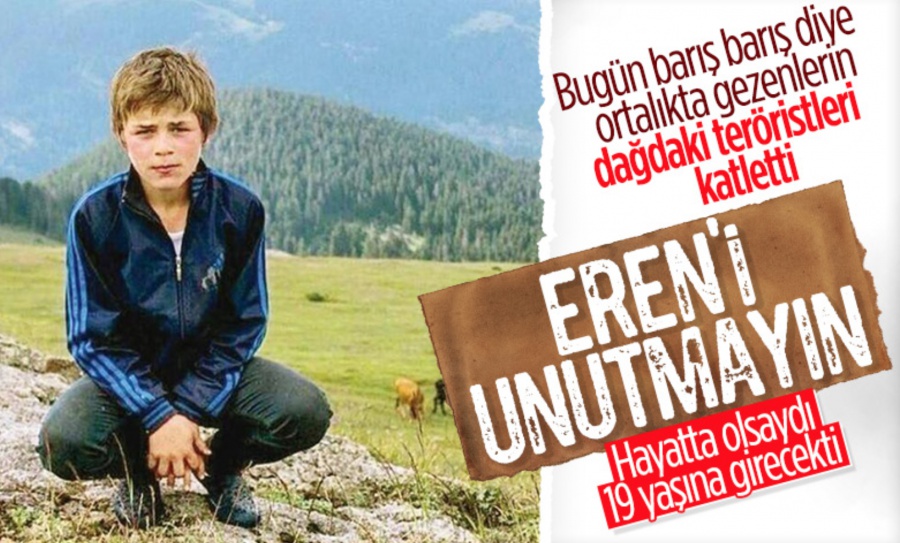 PKK'nın katlettiği Eren Bülbül yaşasaydı, 19 yaşında olacaktı..