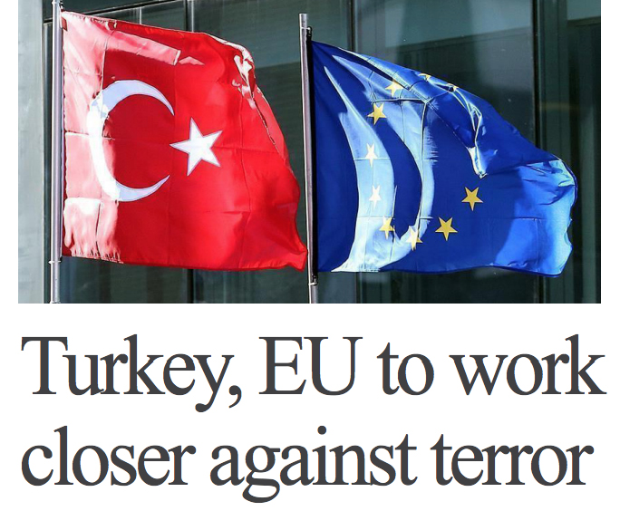 Turkey, EU pledge closer anti-terrorism collaboration