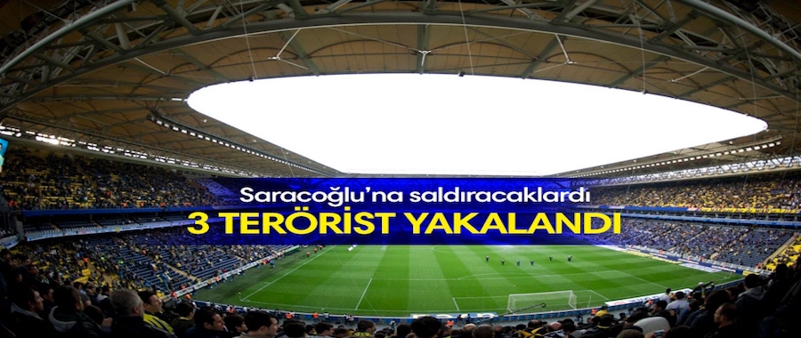 Saracoğlu'nda eylem planlayan 3 terörist yakalandı