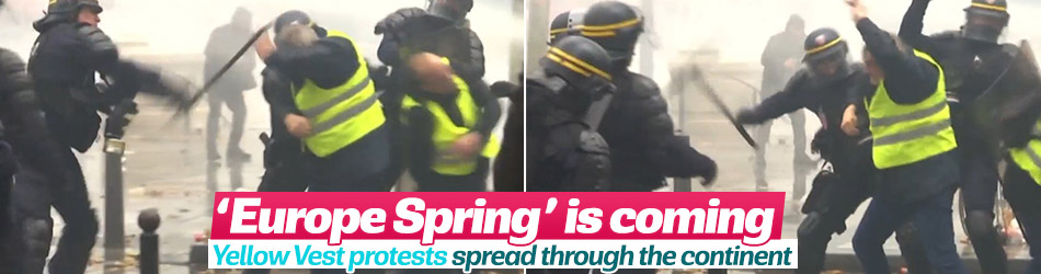 Yellow Vest movement spread to the Netherlands