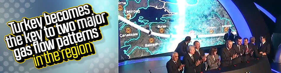 Erdoğan unveils Trans-Anatolian Natural Gas Pipeline