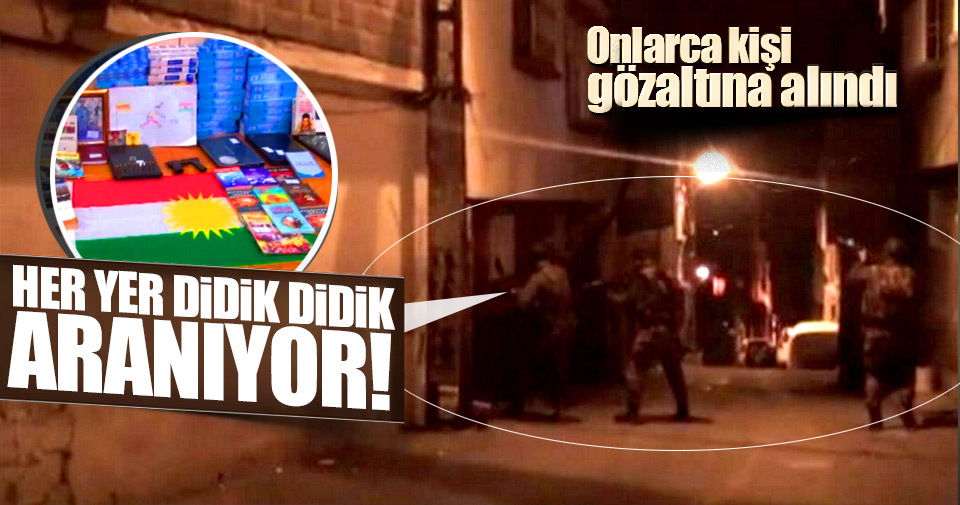 PKK/KCK operasyonu 36 gözaltı!..