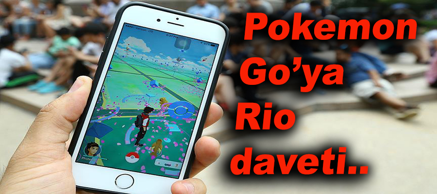 Rio Olimpiyatlarından Pokemon Go'ya davet..
