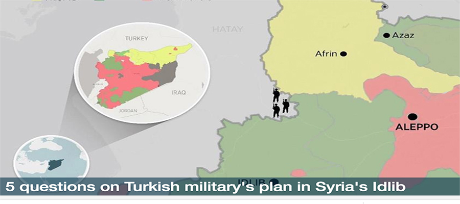 5 questions on Turkish military's plan in Syria's Idlib