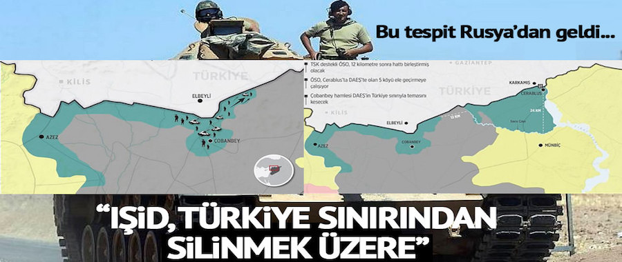 Rus medyası: IŞİD Türkiye sınırından silinmek üzere