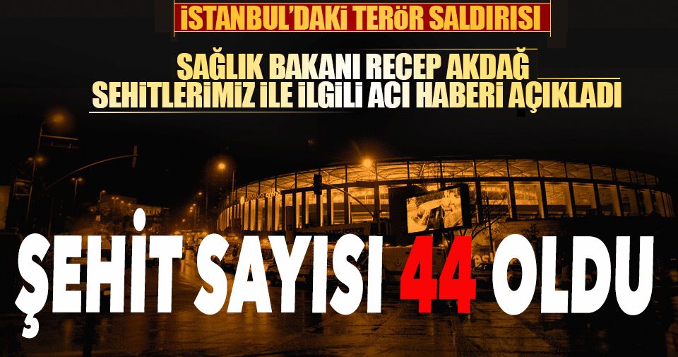 İstanbul'daki hain saldırının ardından şehit sayısı yükseldi..