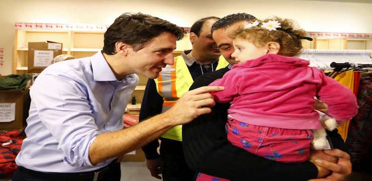 Suriyeli Mülteci Çift Bebeklerine Justin Trudeau İsmini Verdi