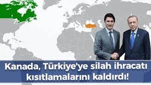 Kanada, Türkiye’ye silah ihracatı kısıtlamalarını kaldırdı!