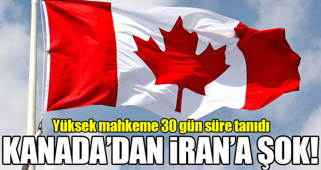 Kanada'da İran aleyhine bir karar daha!