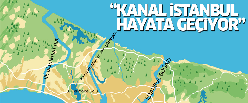 Erdoğan: 'Kanal İstanbul hayata geçiyor'