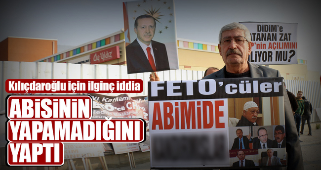 Kılıçdaroğlu'nun kardeşinden AK Parti'ye destek!