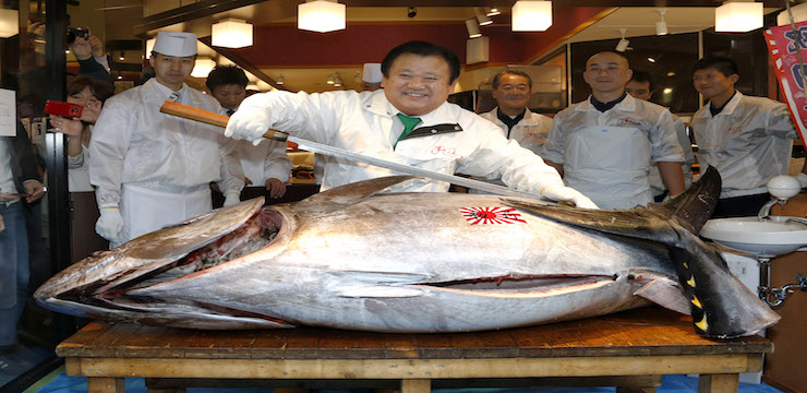 'Suşi patronu' Kiyoshi Kimura ton balığa servet ödedi