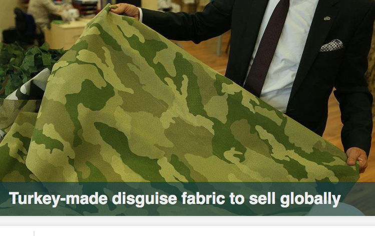 Turkey-made disguise fabric to sell globally