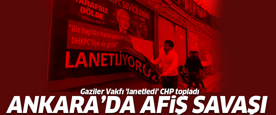 Gaziler Vakfı 'lanetledi' CHP topladı!