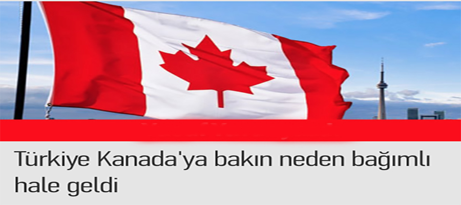 Türkiye Kanada'ya neden bağımlı hale geldi?