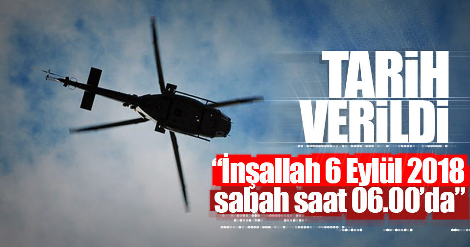 Milli Savunma Bakanı Fikri Işık milli helikopter için tarih verdi
