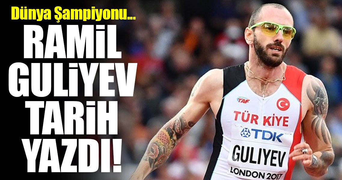 Ramil Guliyev dünya şampiyonu!..