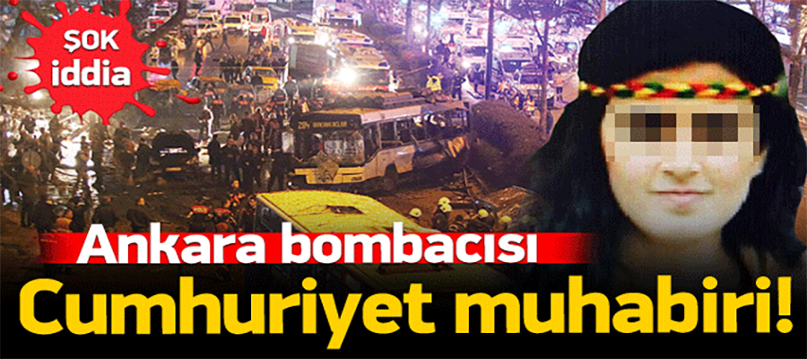 Canlı bomba Cumhuriyet muhabiri iddiası