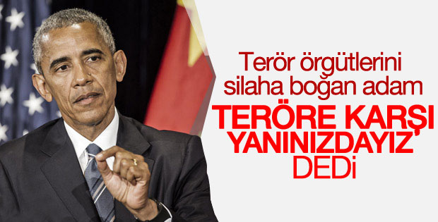 Obama'dan Türkiye'ye terör için yardım teklifi!..