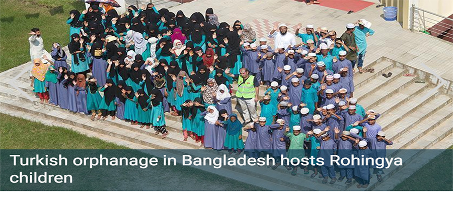 Turkish orphanage in Bangladesh hosts Rohingya children
