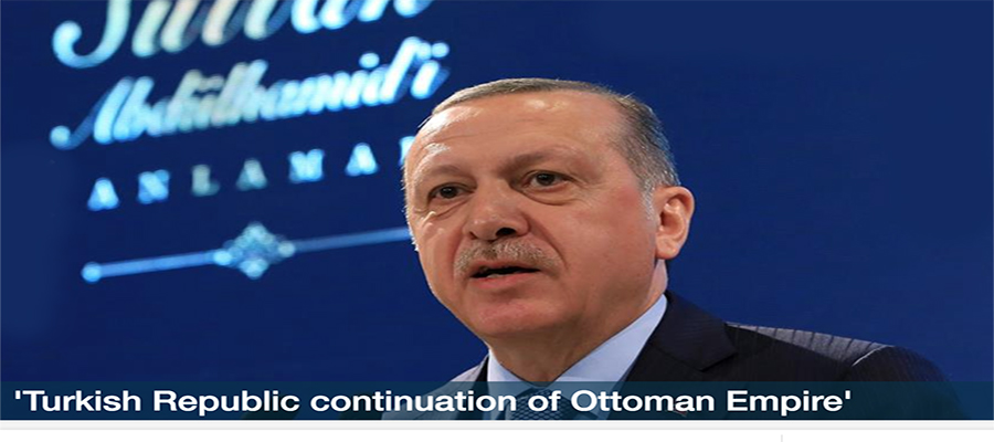 'Turkish Republic continuation of Ottoman Empire'