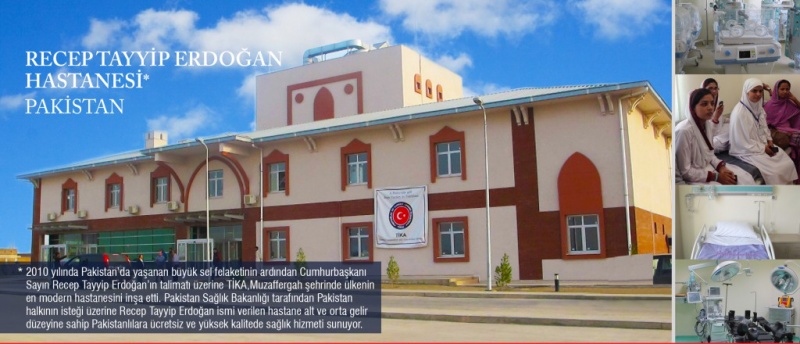 Pakistan'da Recep Tayyip Erdoğan Hastanesi..